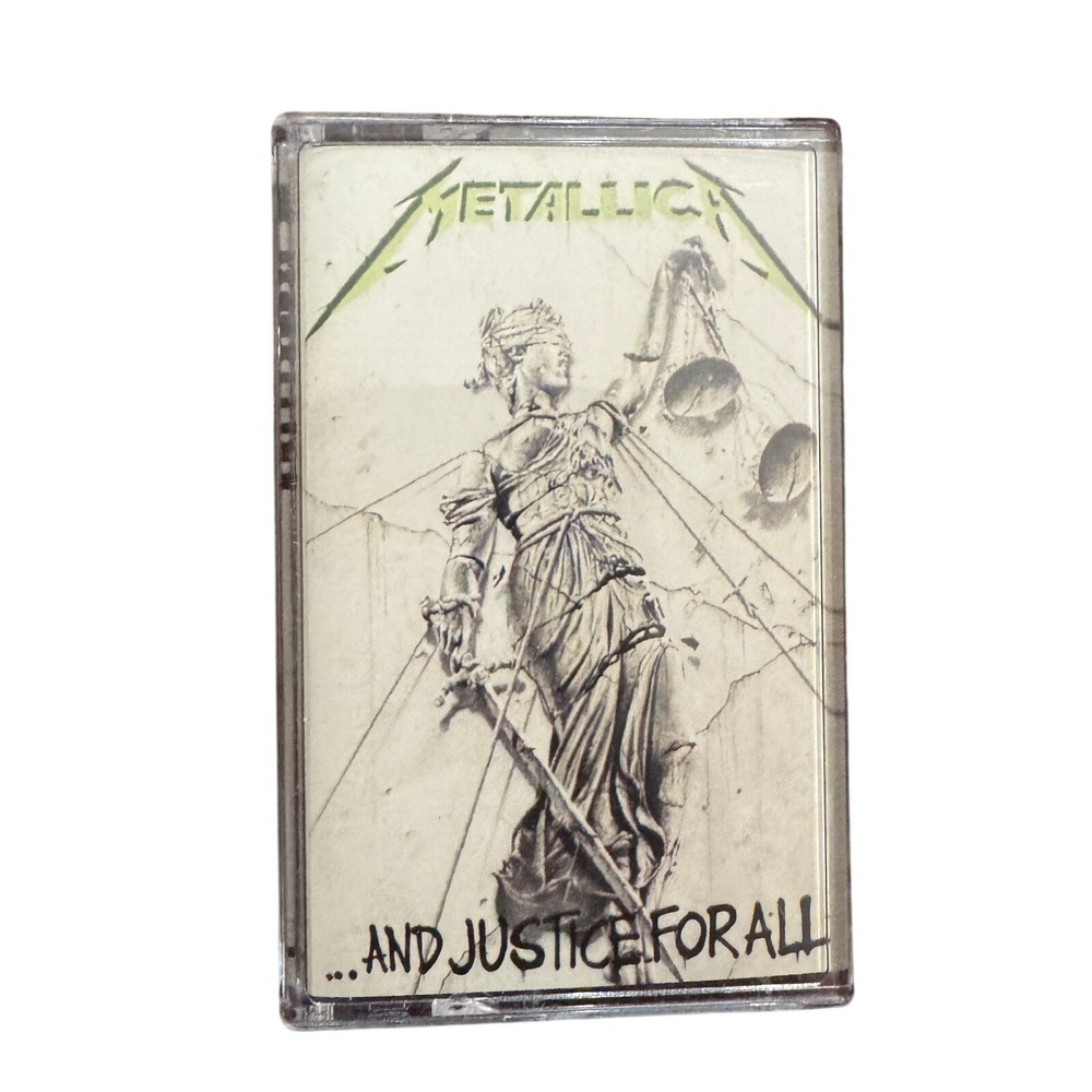Metallica And Justice For All Cassette Tape 2018 Blackened Recordings BLCKND007R